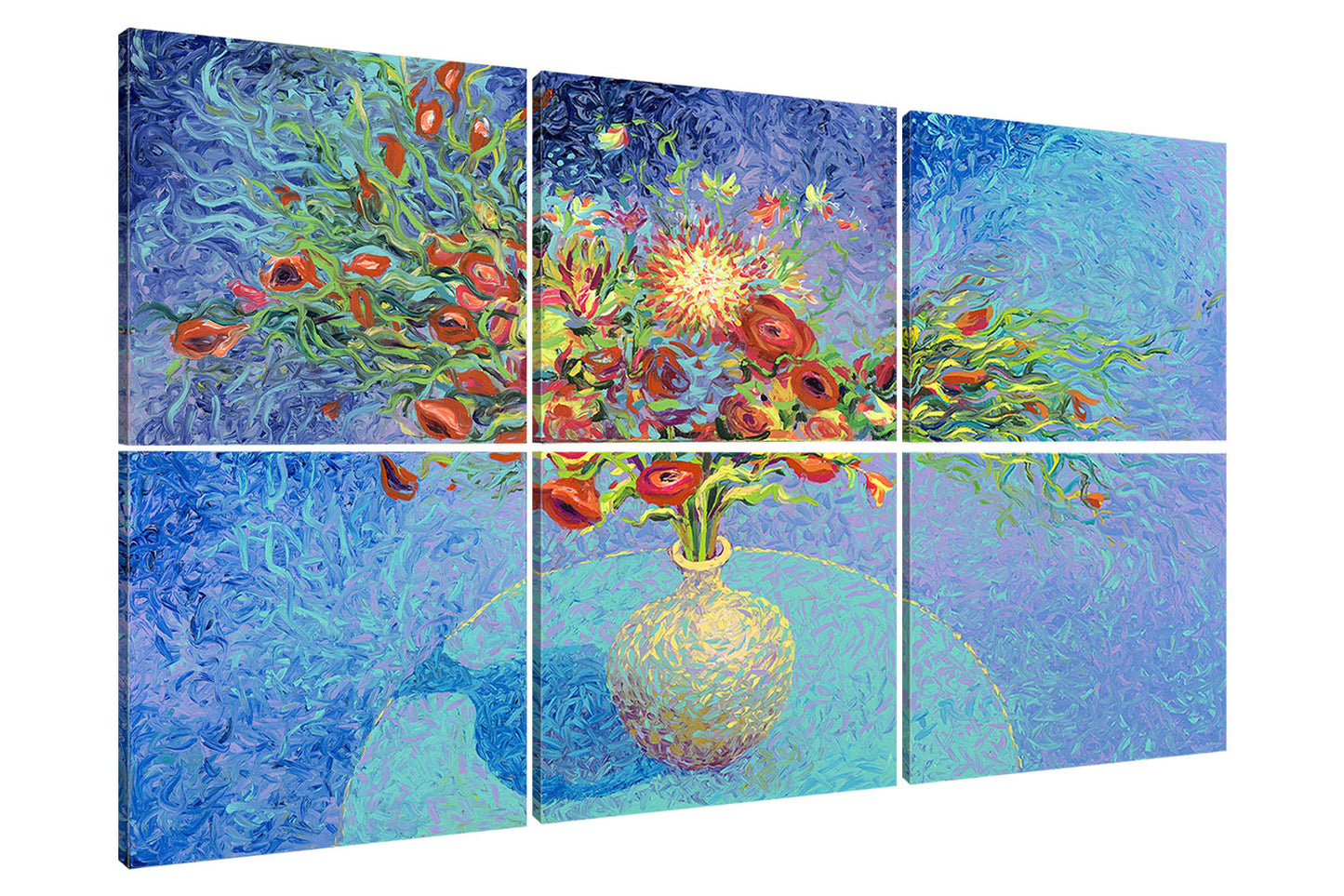 Blue Vase (6-panel)