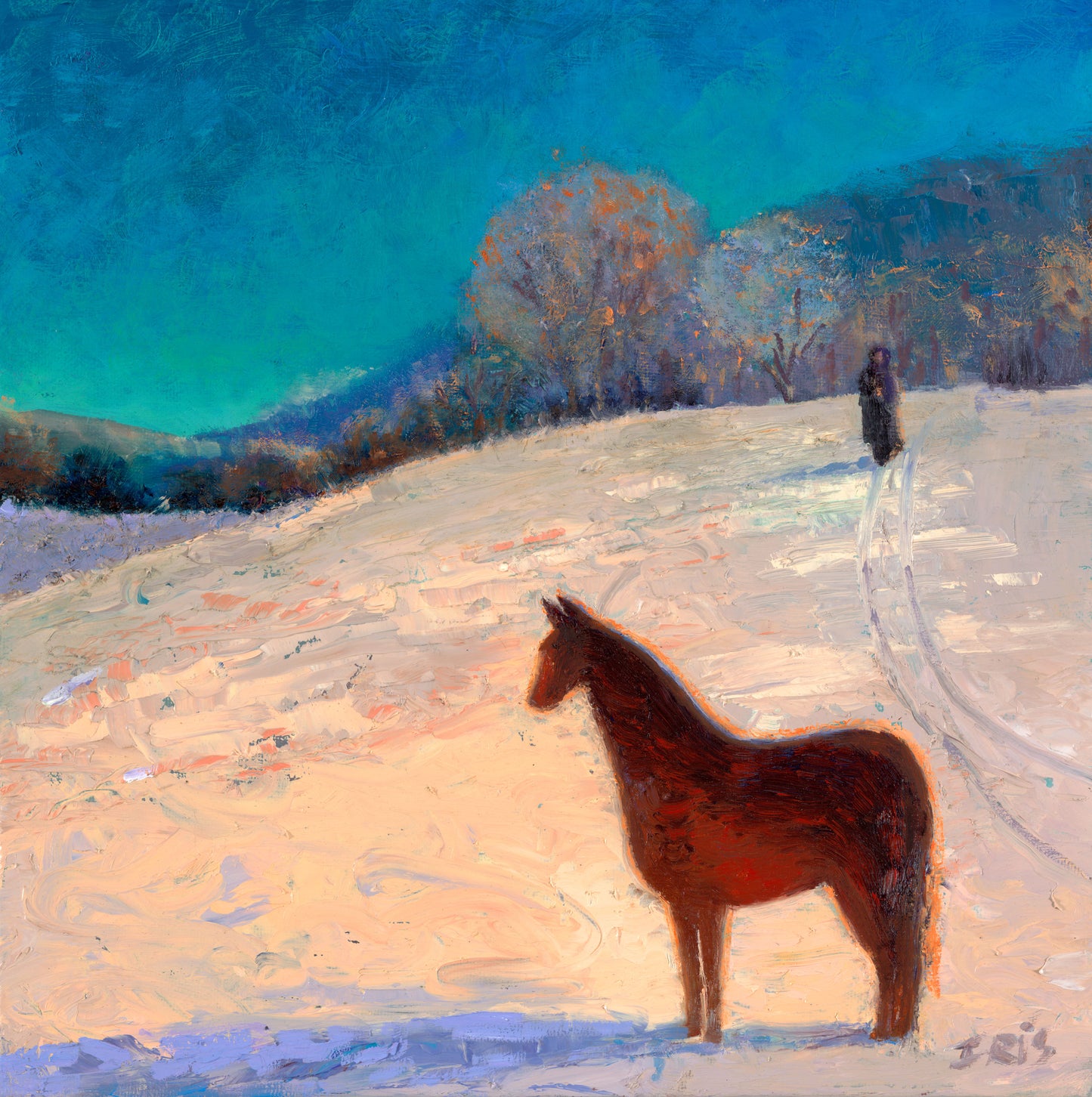 Chestnut in Winter - Original