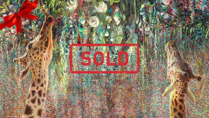 Canopy Cornucopia, 40x20 in, Limited Edition #16 Giclée, Framed