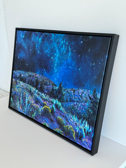 Sage and Time, 24x32 in, Limited Edition Giclée #9, Framed