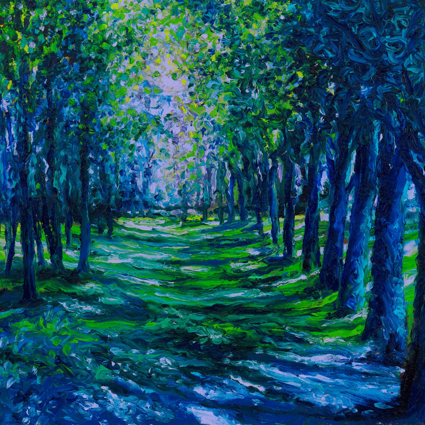 Blue Evergreens