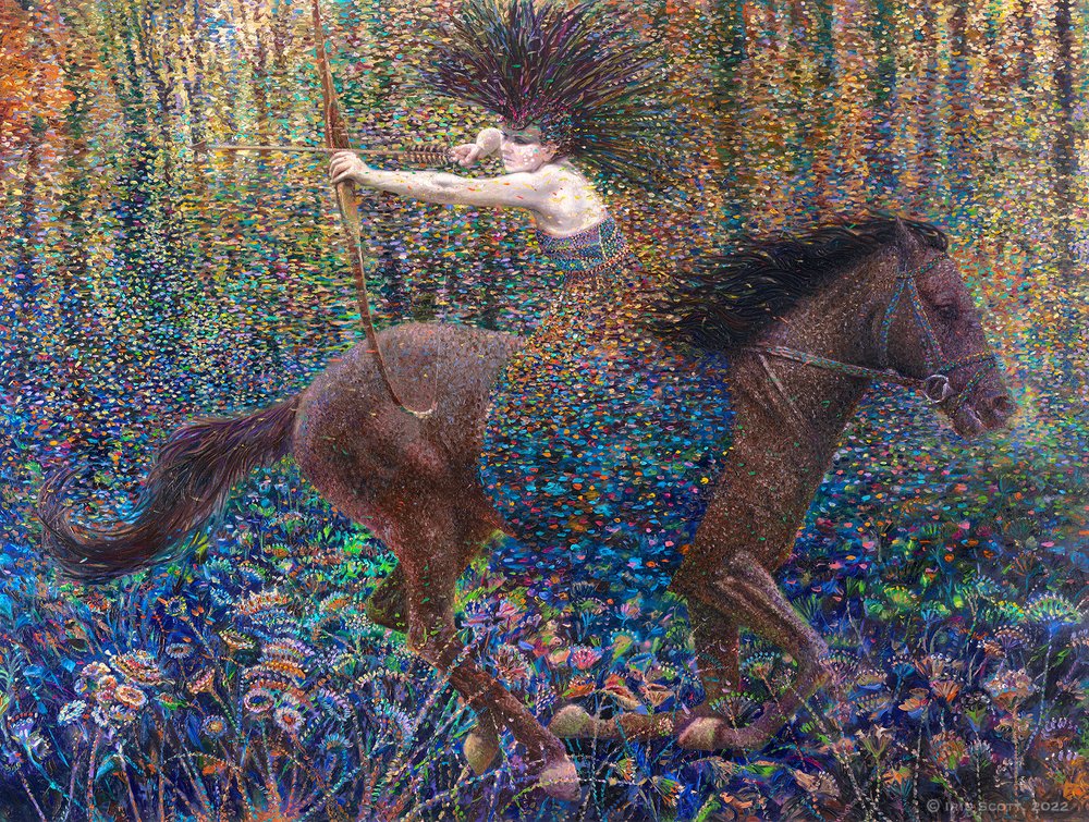 Goddess of Archery - Original