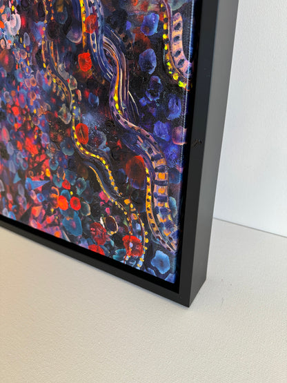 Goddess of Fire, 24x36 in, Limited Edition #4 Giclée, Framed