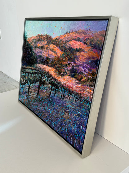 Trellis, 24x30 in, Limited Edition #1 Giclée, Framed