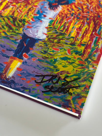 Signed Copy – Finger Painting Weekend Workshop: A Beginner's Guide to Creating Brush-Free Works of Art by Iris Scott (Flexibound)