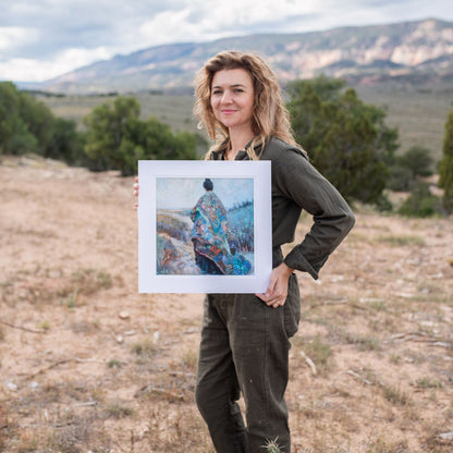 Pieces of Memories Paper Print