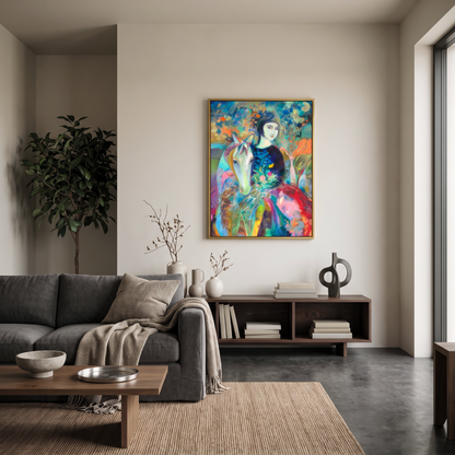 She Reigns, 30x40, Limited Edition, Framed