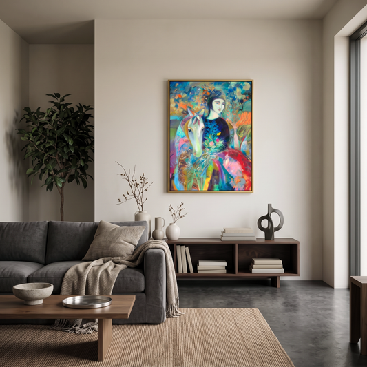 She Reigns, 30x40, Limited Edition, Framed