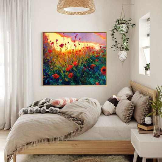Papoula, 36x30, Limited Edition, Framed