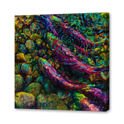 Ankle Deep in Sockeye, 16x16, Limited Edition, Gallery Wrap