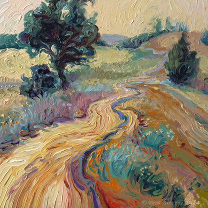 Camino Real Paper Print