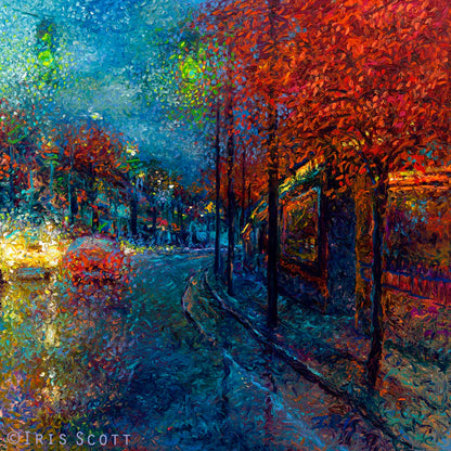 Coming Down The Pike , 40x40 in, Limited Edition Giclée #3, Gallery Wrap