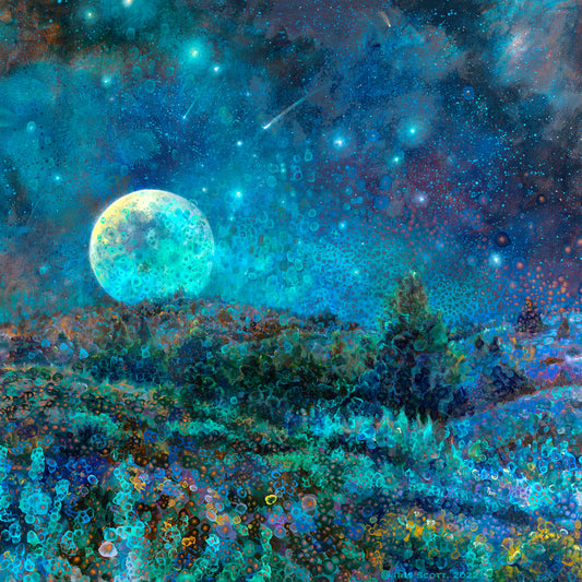 New Mexico Moonrise