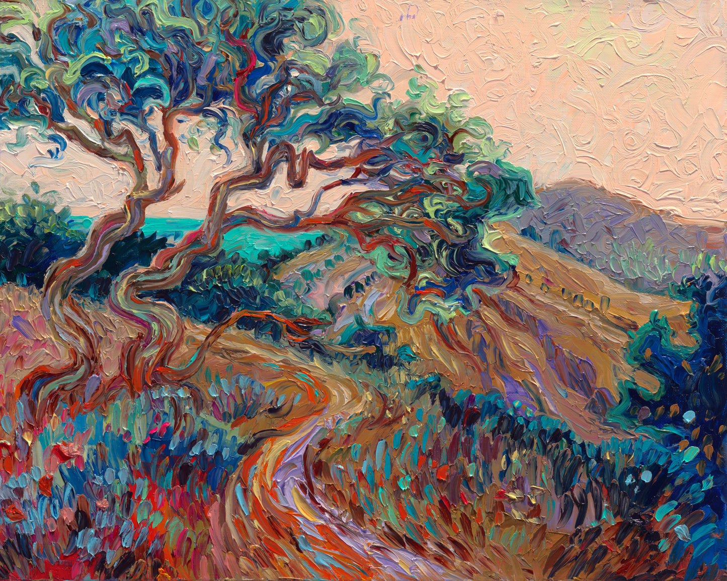 Sea Through the Madronas - Original