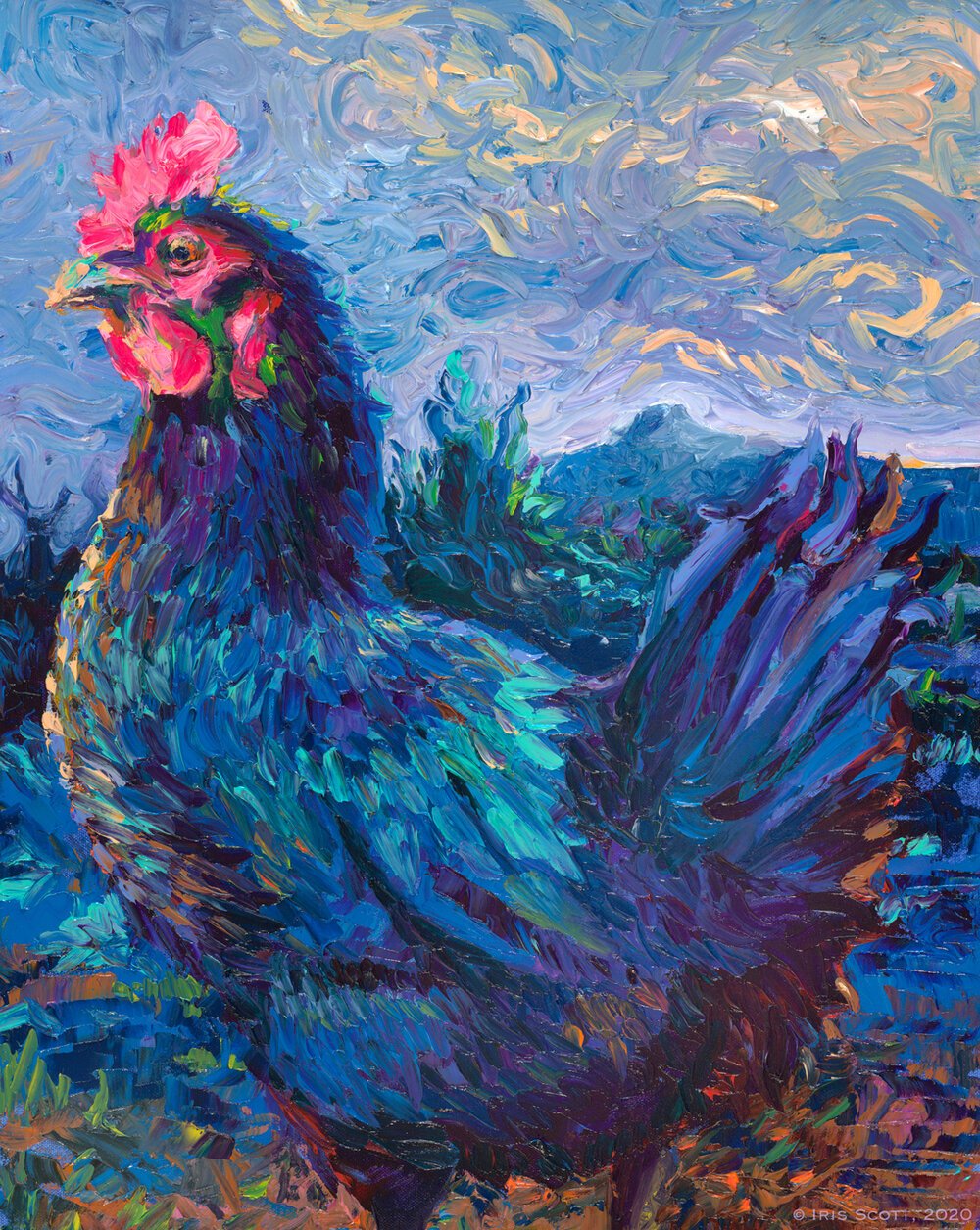 The Ladies, 32x40 in, Limited Edition Giclée #1