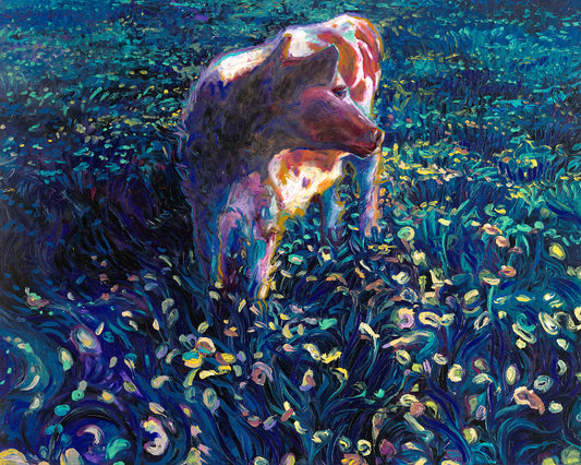 Where the Meadow Breathes Blue