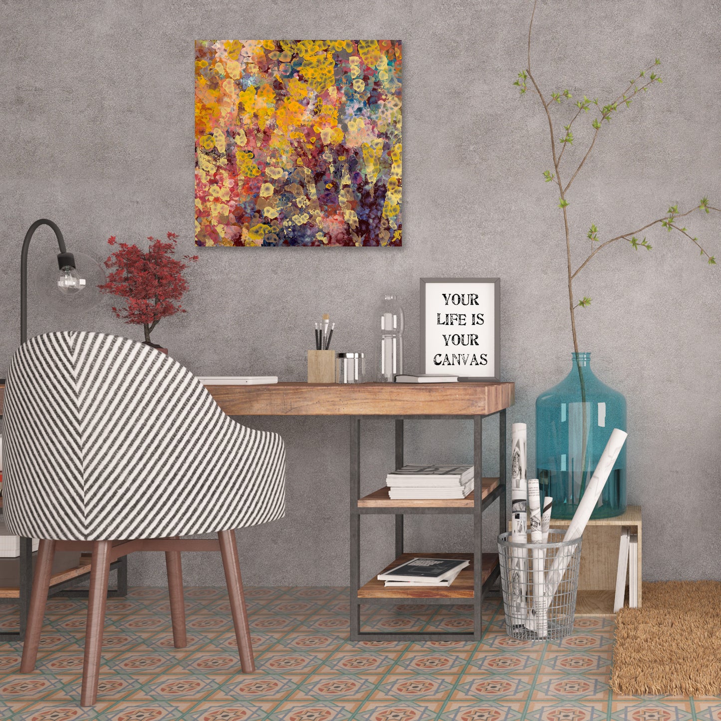 Red Aspens | Canvas Print