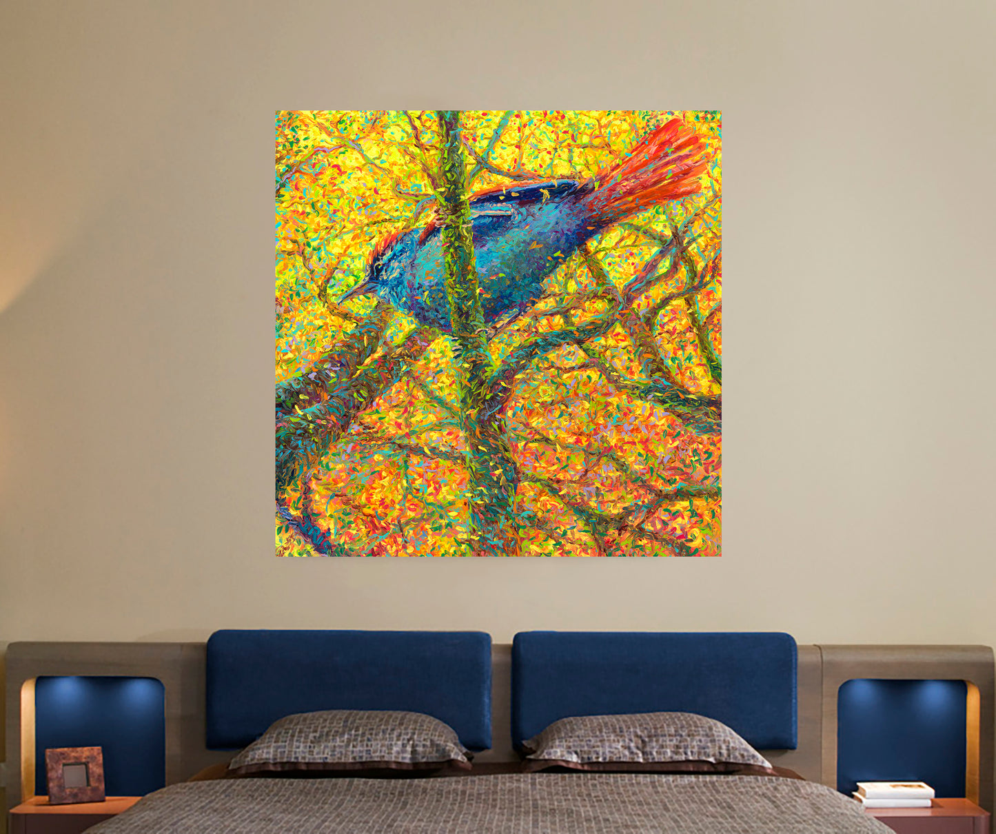 Yellow Bluebird
